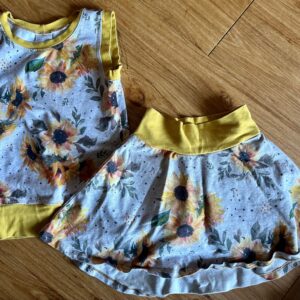 Kids Sleeveless skort outfit